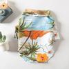 Hawaiians Dog Shirts Cool Dog Clothes Beach Dog Shirt Beach Puppy Shirt Dog Summer T-Shirt Summer Dog Shirts Breathable