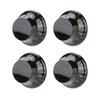 4 PCS Speed Tone Volume Control Knobs for EPI LP Electric Guitar (Black+Gold)