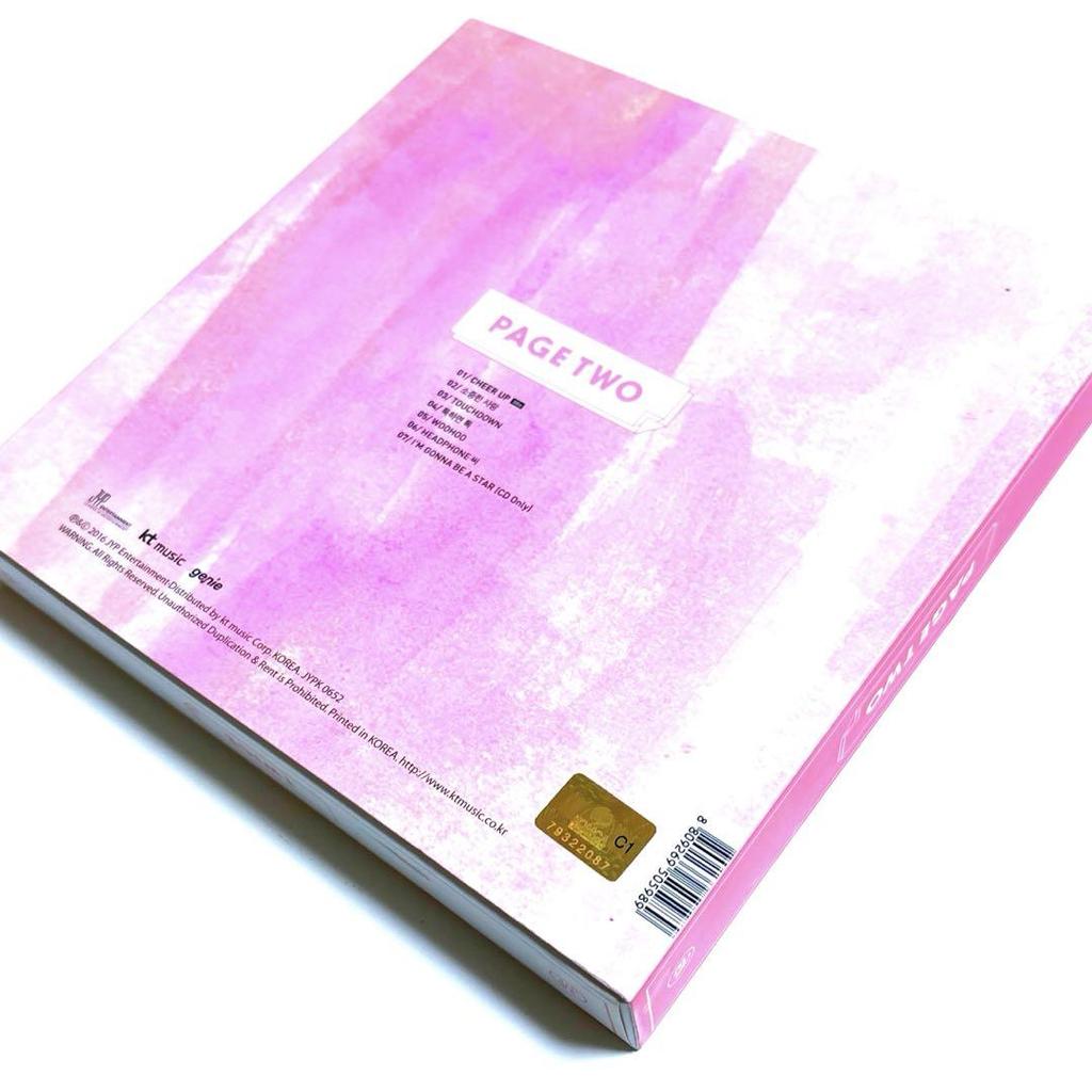 [USED] TWICE PAGE TWO (First Press Limited Edition) Chaeyoung Design Sleeve