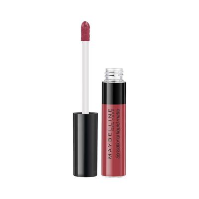 New York Sensational tekutá matná rtěnka 7ml Intenzivní Nelepivý Hydratační Matný Finiš 08 Sensationally Me