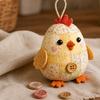 DIY Patchwork Animal Kit, Hand Sewing Craft Set with Pre-Cut Fabric Stuffing Buttons Threads, Cute Plush Animal Craft Kit Gift for Craft Lovers