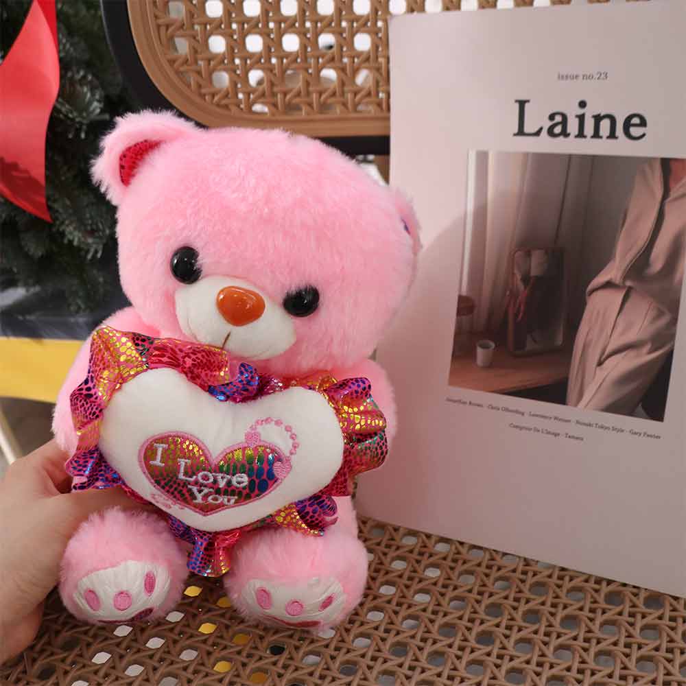 Cartoon Plüschbär Puppe Liebe Kuscheltier Kissen Flauschiger Bär Plüschtier Kindergeschenk