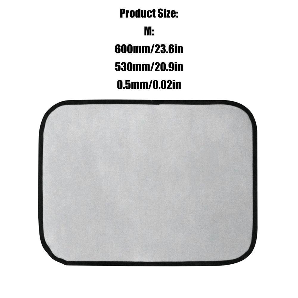 Fiberglass Flame Retardant Rug Grey Camping Protection Rug Picnic Fire Blanket  Outdoor Protection