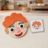Children's Creative Cartoon Face-Changing Game Toy, Fun Expressions, Parent-Child Interactive Educational Toy