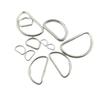 Metal D-ring Luggage and Pet Accessories D-buckle