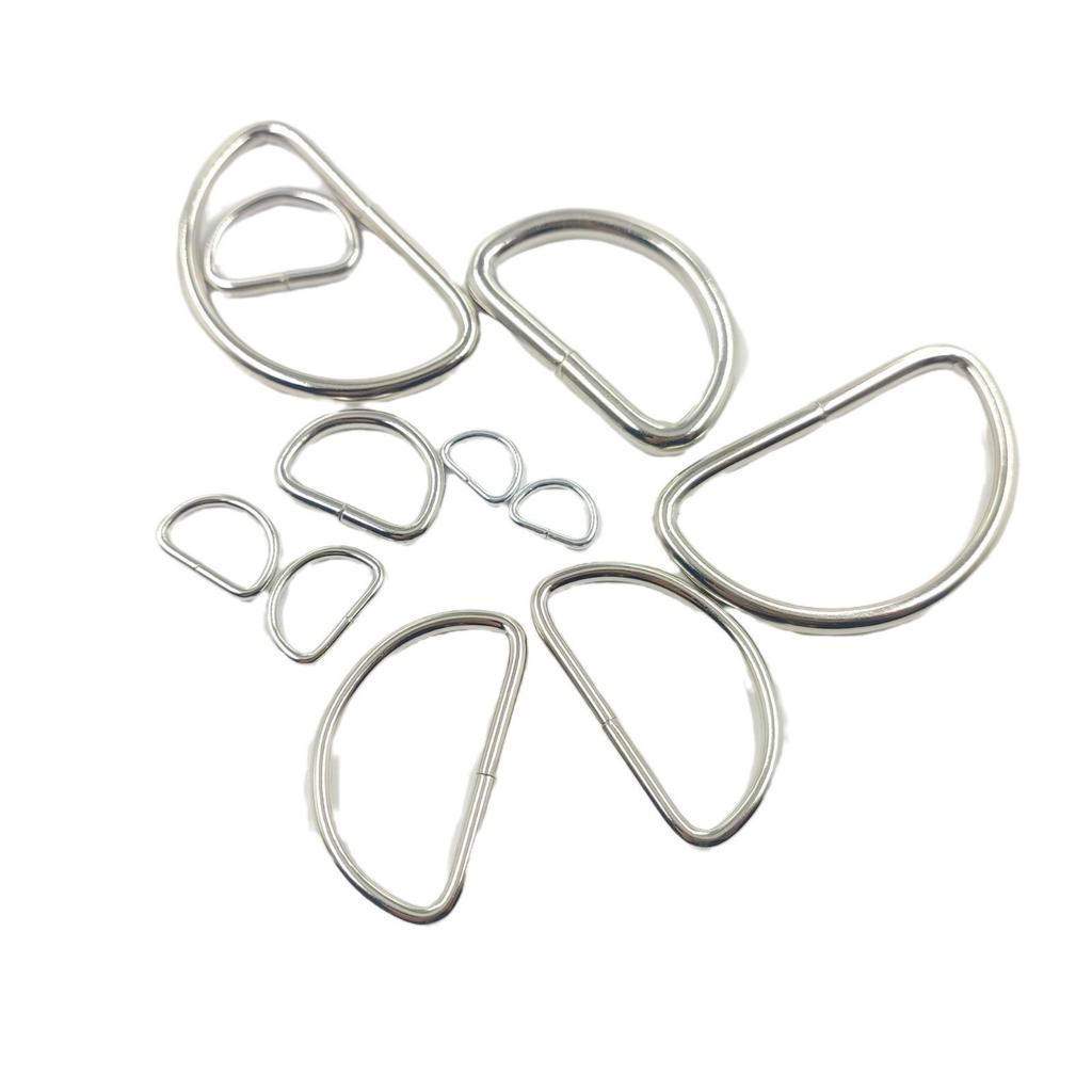 Metal D-ring Luggage and Pet Accessories D-buckle