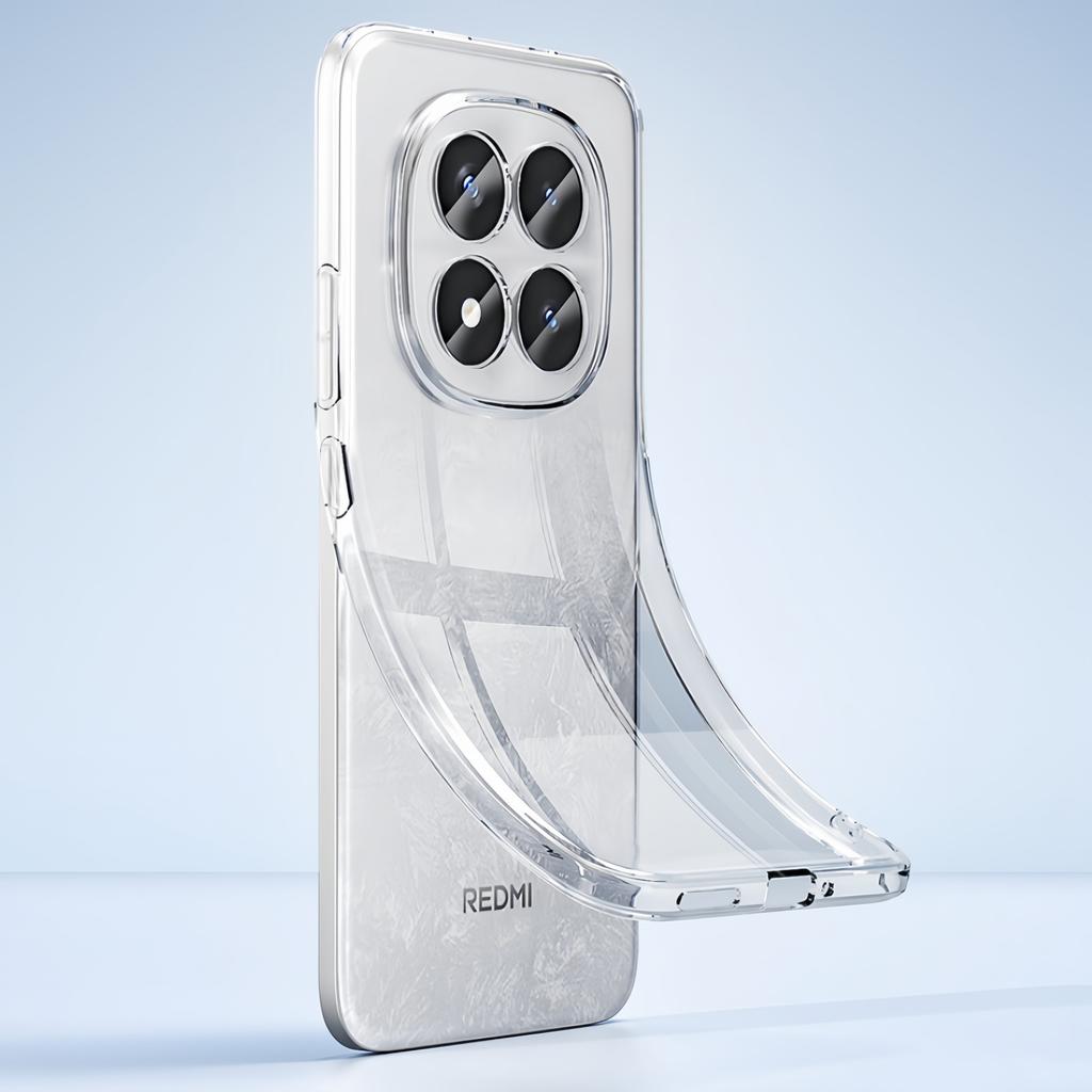 Transparent TPU Shockproof Protection Phone Case for Redmi Note15 4G/5G / Note15 Pro 4G/5G Note15 Pro Plus - Clear