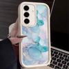 Fashion Marble Pattern S25Ultra Phone Case For Samsung Galaxy S25 S24 S23 Ultra 5G Funda S22 S20 Plus S21 FE S24FE Cases Cover