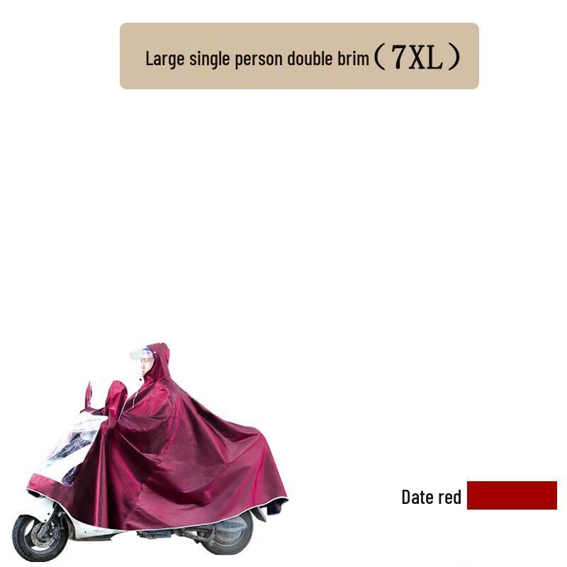 

KarLot Adult Electric Scooter Rain Poncho 7XL