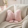 Cute Bow Pillow - Valentine's Day - Perfect for Bedroom & Sofa Decor - Ideal Gift | Room Décor | Decorative Throw Pillow