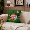 Kids Dora the Explorer Cushion Cover Cushion Cover Set 4Pcs 50x50 45x45 40x40 Pillowcase Decorative Sofa Home Decor