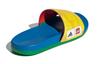 Klapki dziecięce LEGO x Adidas Adilette Comfort K Żółte Niebieskie Dziecięce FZ2867