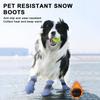 Dog Boots For Snow Thermal Paw Shoes For Pet Pet Non-Slip Boots For Small Medium And Large Dogs Winter Hiking Outdoor Walking