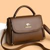 Women's Soft Leather Top-Handle Bags Luxury Design Shoulder Messenger Bags High Quality Handbags and Purses Commuting Sac a Main
