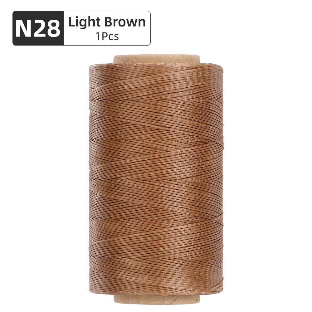 1pcs Durable Leather Sewing Waxed Thread, 150D, 0.8mm Thickness, Leather Hand Quilting Stitching Fixing Repairing Threads