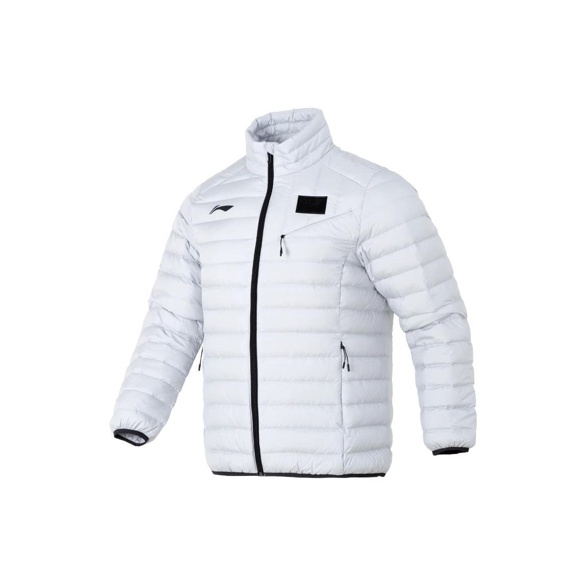 Коллекция Бадминтона Li Ning Пуховик Унисекс Серый AYMT119-3 M