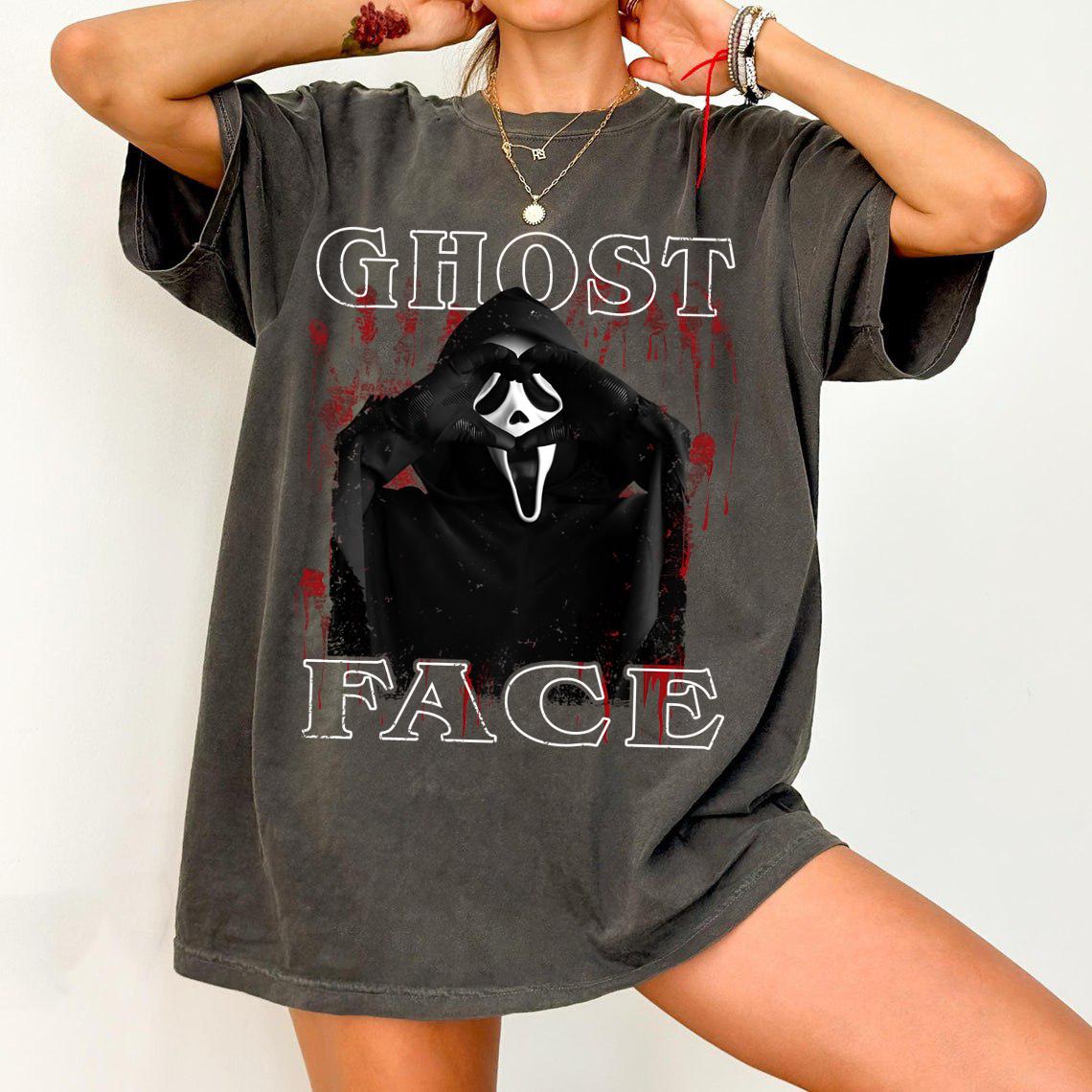 Ghost Face Horror Movie Tshirt No You Hang Up Tshirt Horror Movie Pattern Tshirt Gift for Horror Movie Lovers unisex S