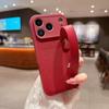 For For Iphone 17 Pro Max Air Leather Bracket Wrist Strap Holder Cover for For Iphone17 16 1 14 13 12 11 Pro Max Plus Stand Case