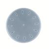 Large Clock Resin Mold,Round Clock Silicone Mold Wall Hanging Clock Epoxy Mold with Pointer for DIY Crafts Jewelry Making Resin