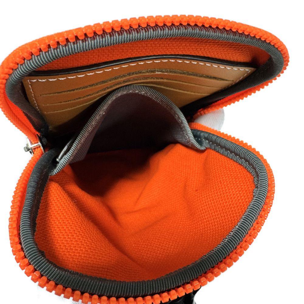 Used Eye Nature Phone Holder 12695 101.50.V41 7921 Cotton Neck Strap Pouch, Unused Logo, Orange, Men's from Japan