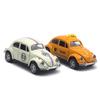 Miniatyr Simulering Bak Bilmodell Diecast Legering Trekk Taxi Leke med Åpningsdør 0,06388888888888889 Skala Retro Bil