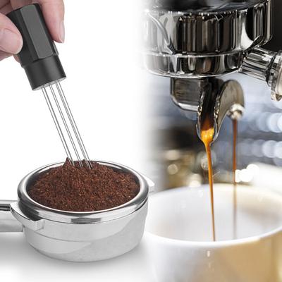 Espressoverteiler mit magnetischem Griff Nadel Espressoverteilungswerkzeug Kaffeeverteiler Espressowerkzeug Espresso