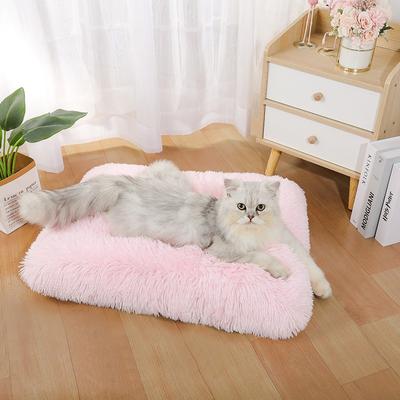 Hundkoja Förtjockad Varm Plysch Hundsäng Katt Hundkoja Kudde Sovkudde Husdjurstillbehör