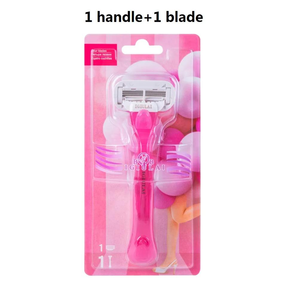 Women Body Hair Shaving Razor Blades Lady Hair Removal Shaver Epilator Bikini Underarm Shaving Razor