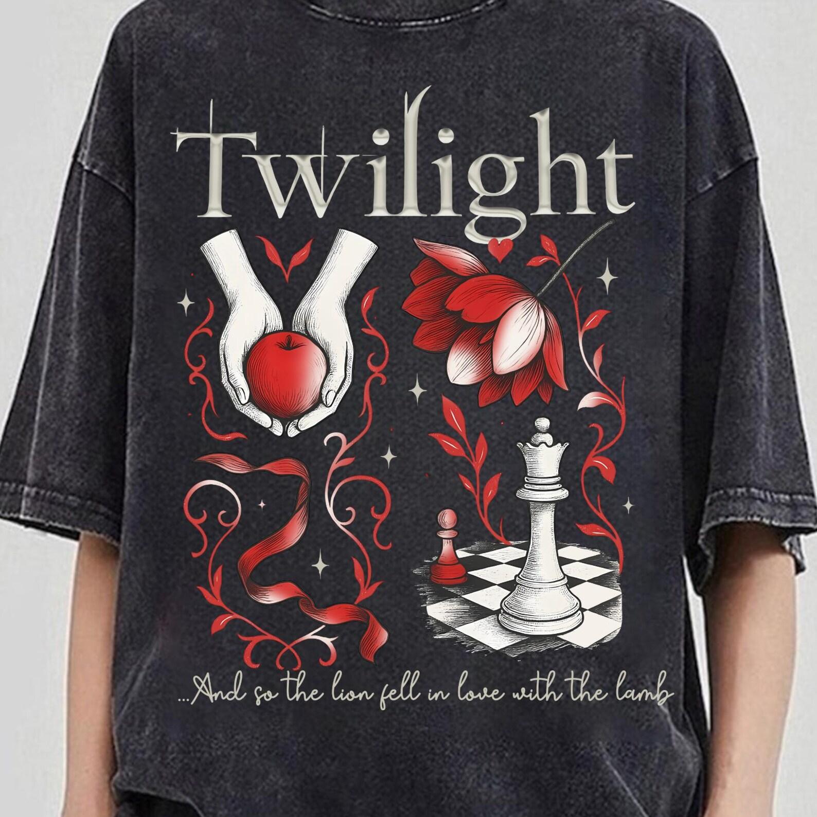 Twilight And So The Lion Fell In Love With The Lamb, HOA HOA HOA Season Vampires, Forks Washington Tee, Twilight Saga, Vampires Wolves M