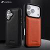Melkco Echte Lederhülle für iPhone 17 Pro Max 17 Air Luxuriöse Business-Rindslederhüllen Weiche Vollabdeckung Handy-Rückseite