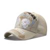 European and American soul rider wings mesh American locomotive cap truck driver hat breathable baseball cap