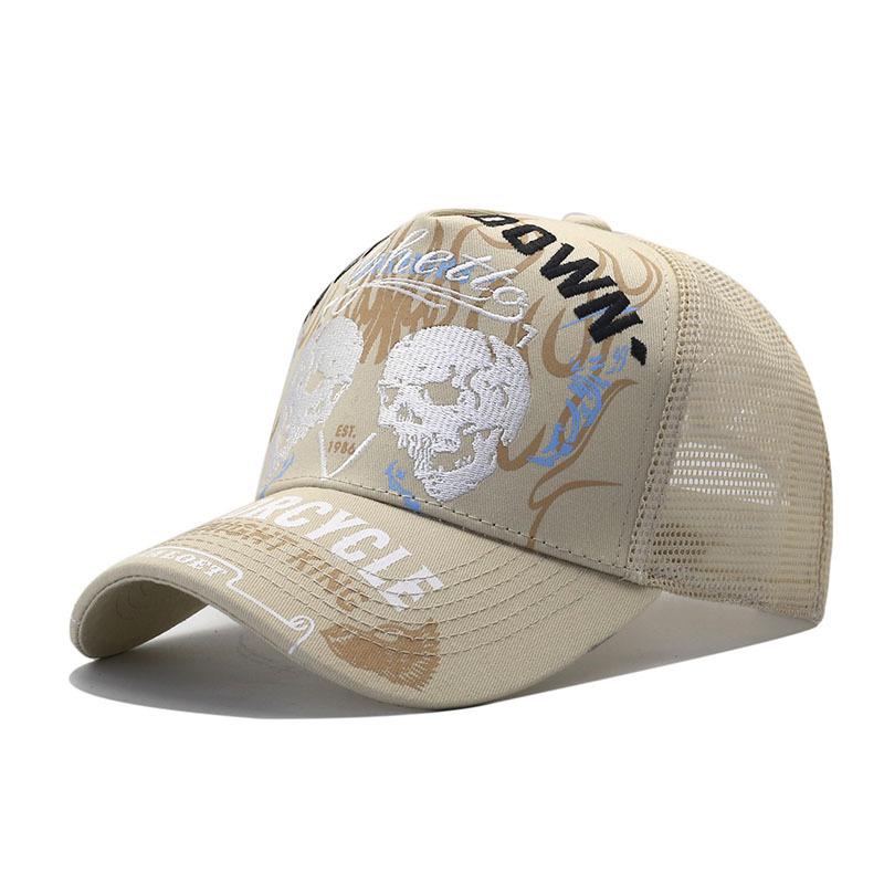 European and American soul rider wings mesh American locomotive cap truck driver hat breathable baseball cap