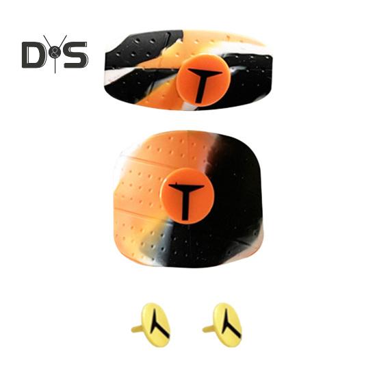 

Тренировочная накладка для гольф-клюшки, противоскользящая, тренажер для отработки ударов, вспомогательное средство для тренировок по гольфу, корректирующее осанку при захвате клюшки Sets