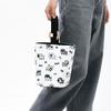 Canvas Tote Bag: Cute Bucket-Shaped Handbag & Lunch Bag for Office Workers and New Moms