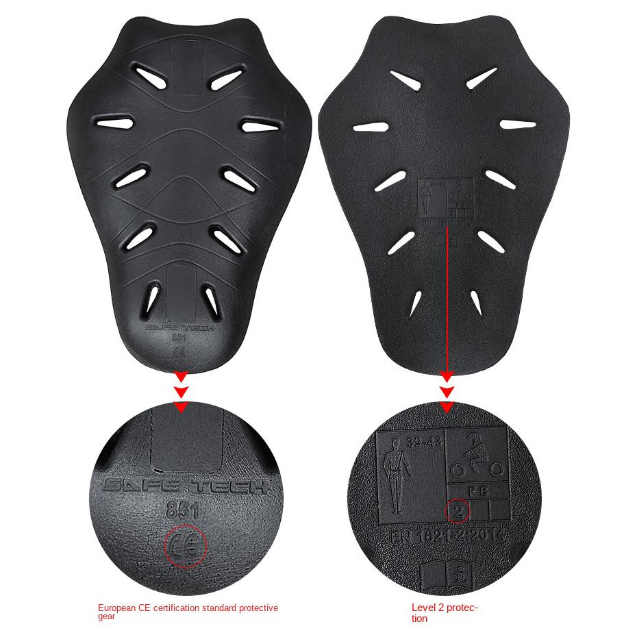 CE Level 2 Certification Protective Gear For Motorcycle Jacket Back Protector Thicken Elasticity Rider Armor Chest Spine Pads