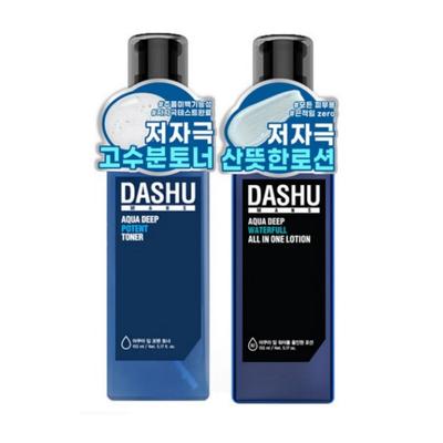 Set Dasu Men's Aqua Deep Potent Toner e Waterful All-in-One Lotion