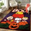 1Pc Snoopy'S Halloween Adventure Rug Office Carpet Indoor Outdoor Doormat Nonslip Soft And Comfortable Living Room Christmas Halloween Gift D91897
