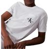 Calvin Klein Jeans Slim Fit Round Neck T-Shirt With Letter Pocket Men Tops Bright-White J30J320936-YAF