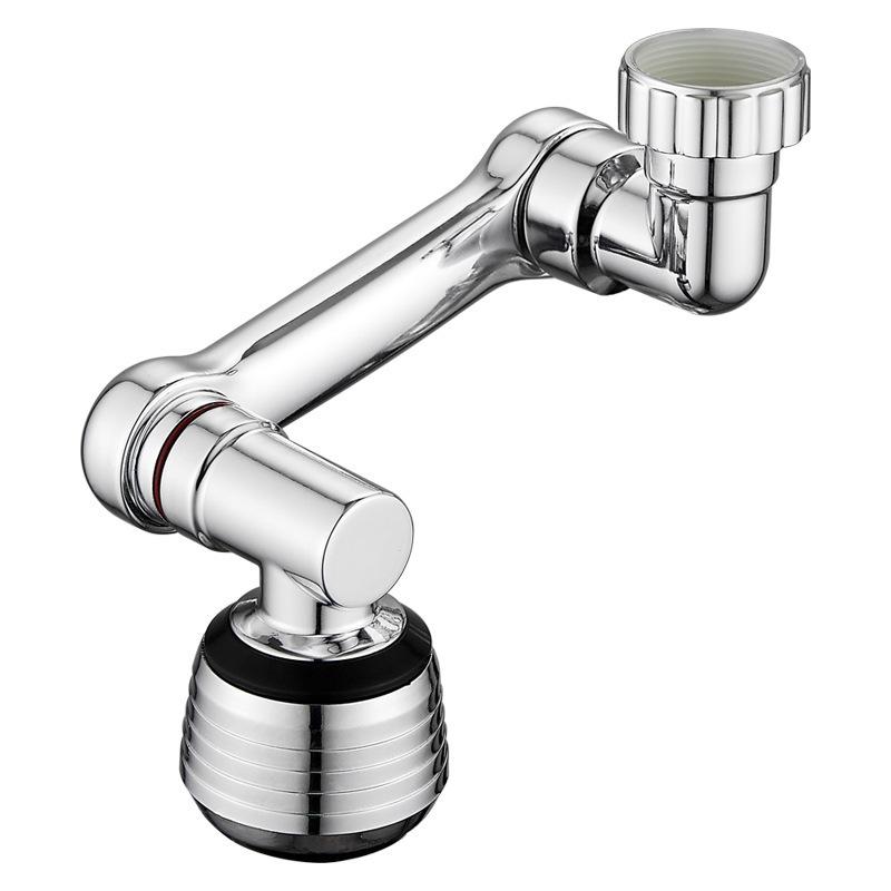 Rotary Faucet Extender ABS Faucet Mechanical Arm Aerator Sink Extension Water Filter