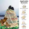 1pc Home Decor Lion Love Great Grandpa Gift Blanket Perfect for Couch, Bed, Travel .W096