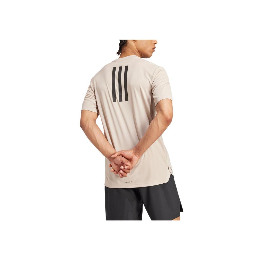 New Adidas T Shirt Men's Light Umber IX9094