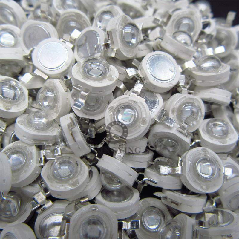 20-100pcs Best Quality Copper LED Epistar Chip 1W 3W High Power LED Diodes Red Green Blue Yellow Nature White Warm White Chip