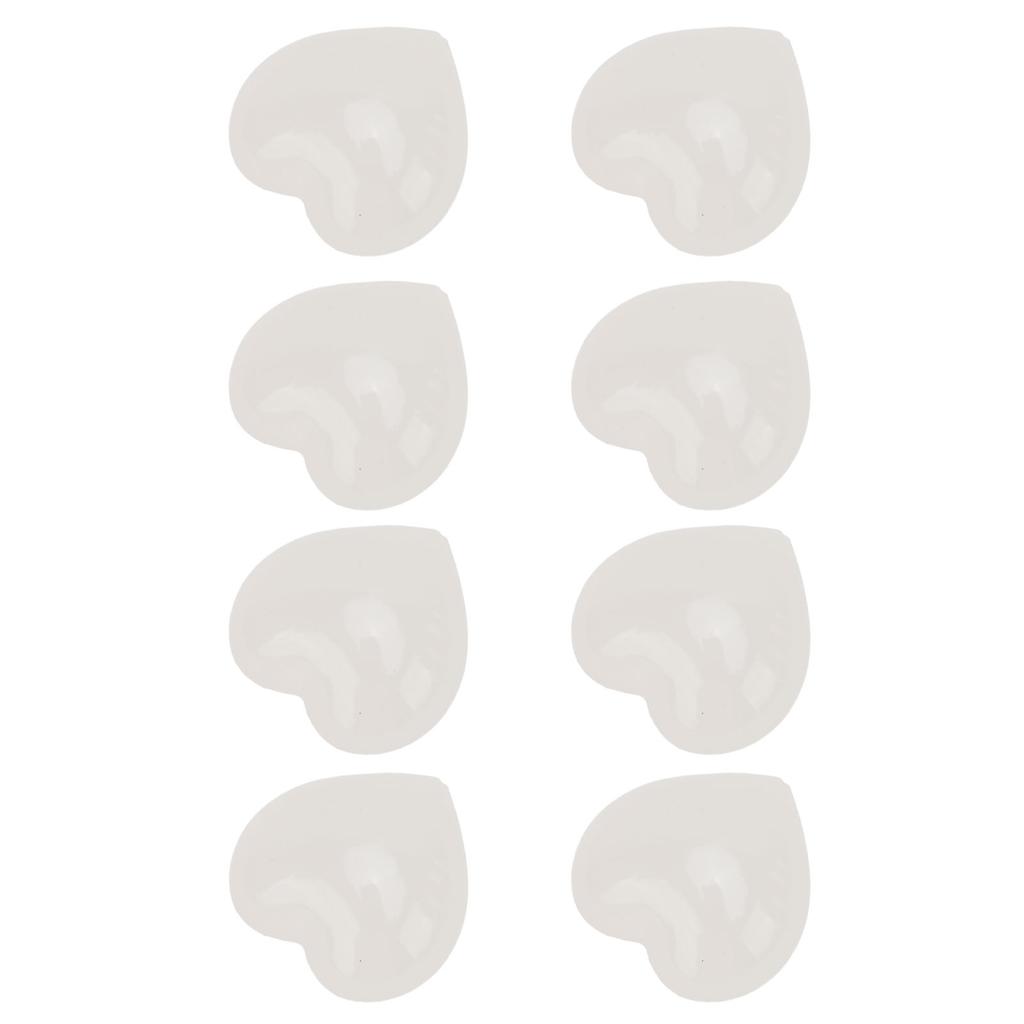 8pcs Stress Balls Soft TPR Relieve Anxiety Heart Shape Stress Relief Squeeze Ball Toys Slow Rising