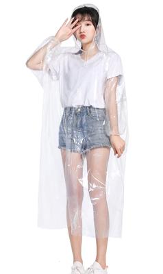 AISHITE Disposable Mini Fits or Transparent Rain Poncho for and Students Raincoats, Packaging, Oversized, Wallet, 5-Pack, 20-Pack, 100-Pack, Bag,