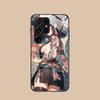 Fashion Tattoo Girl Mobile Phone Case for Samsung Galaxy S26 S25 S24 S23 S22 S21 S20 Note20 Plus FE Ultra Glass Colorful Cover