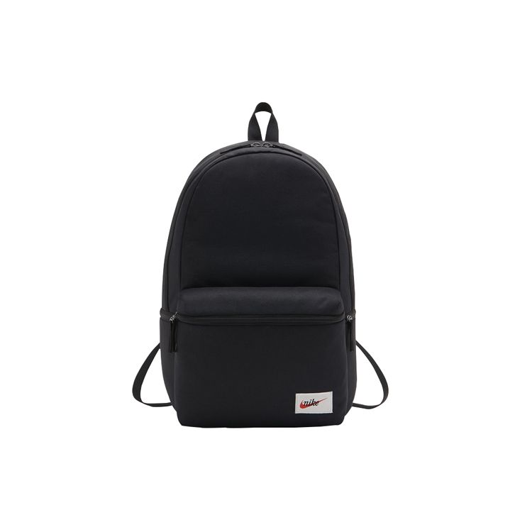 

Nike Simple Sports Casual Large Capacity Zipper Backpack Unisex Backpack Black CK0961-010 Black