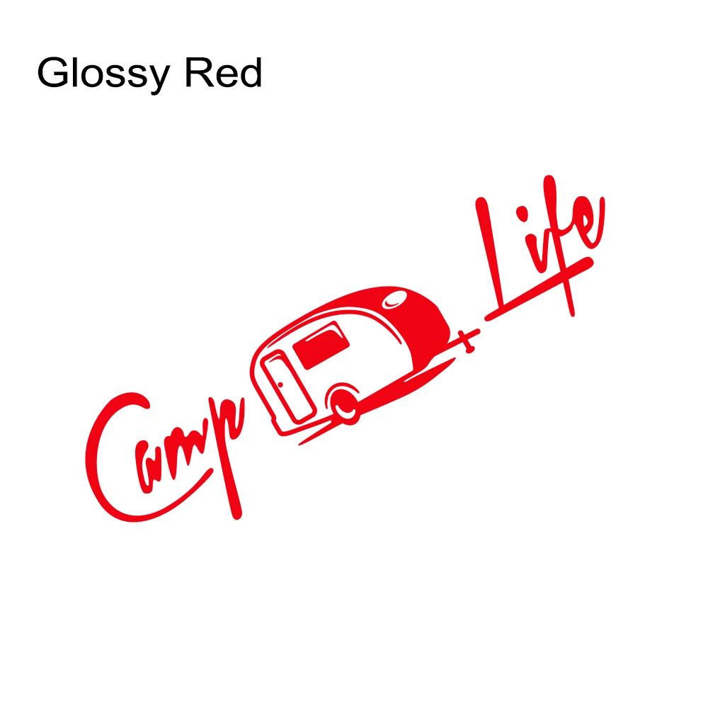Creative Camper Life Rv Truck Car Sticker Motorhome Caravan Van Travel Decor Vinyl Decal Auto Body Tuning Decoration Accessories
