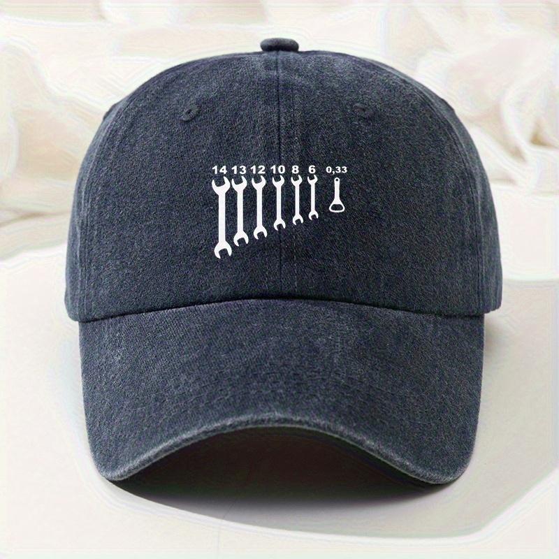 Fashionable Retro Washed Baseball Cap Adjustable Casual Hat Curved Brim Baseball Cap