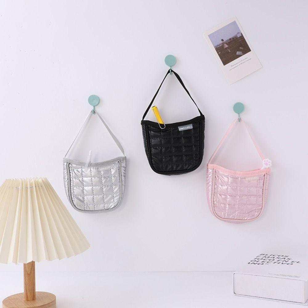 

Single-layer Pen Case Handheld Hanging Pen Bag Portable Desktop Storage Pen Bag Students 02