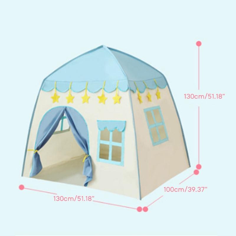 Children Tent Wigwam-Folding Teepee Tent Kid Tents Indoor Playhouses for Girls